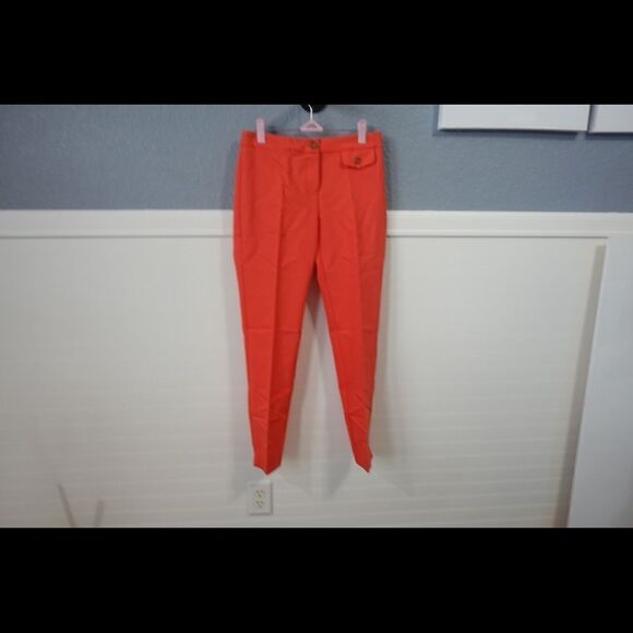 Vince Camuto Holiday Coral Blaze Pants - Picture 2 of 5